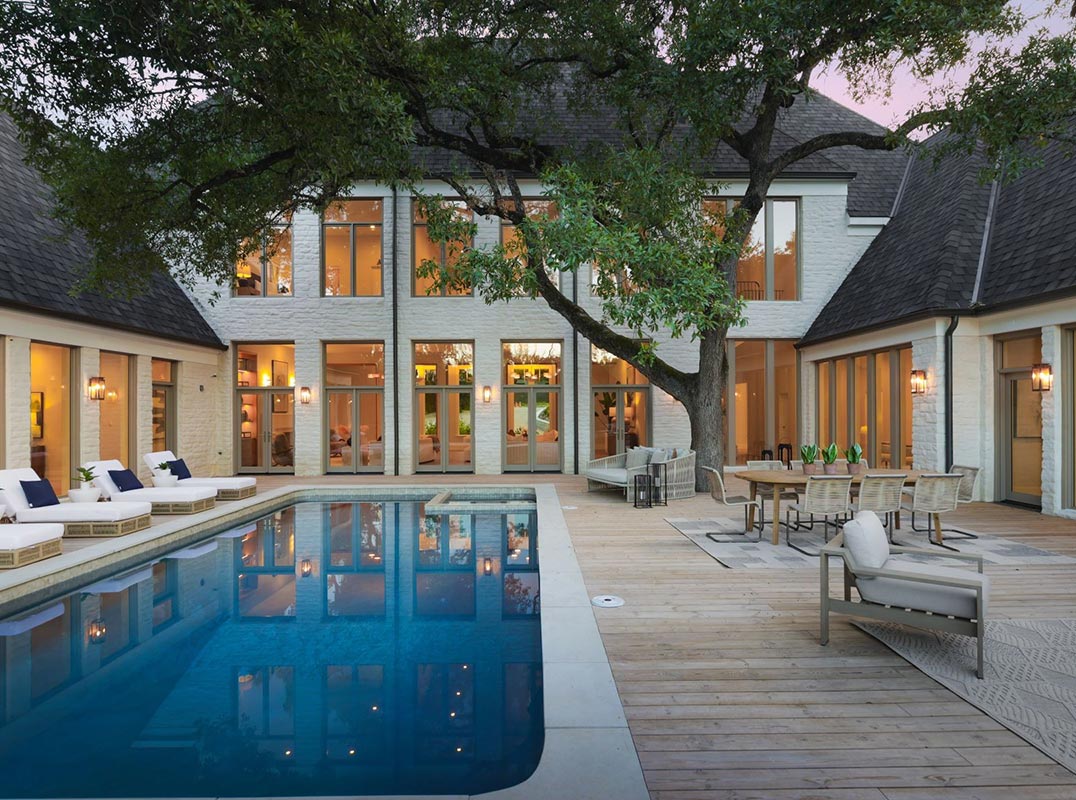 Expansive Tarrytown Estate Overlooking Reed Park
